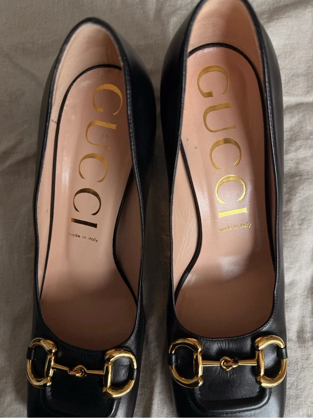GUCCI Malaga Kid Horsebit 75mm Pumps 41 Black - Picture 6 of 6